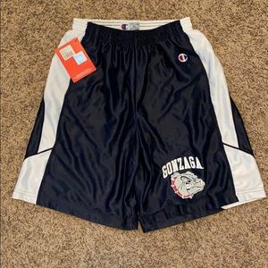 Navy Blue Champion Gonzaga Shorts. NWT!